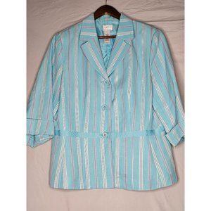 Emma & James Linen Jacket Blazer Size 12 Linen‎ Blend